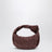 Mini sac Jodie en daim Deep Mahogany