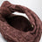 Mini sac Jodie en daim Deep Mahogany