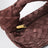 Mini sac Jodie en daim Deep Mahogany