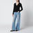 Jeans Eglitta in denim di cotone blu