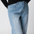 Jeans Eglitta in denim di cotone blu