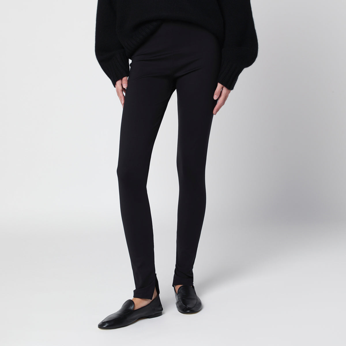 Millie black polyamide leggings