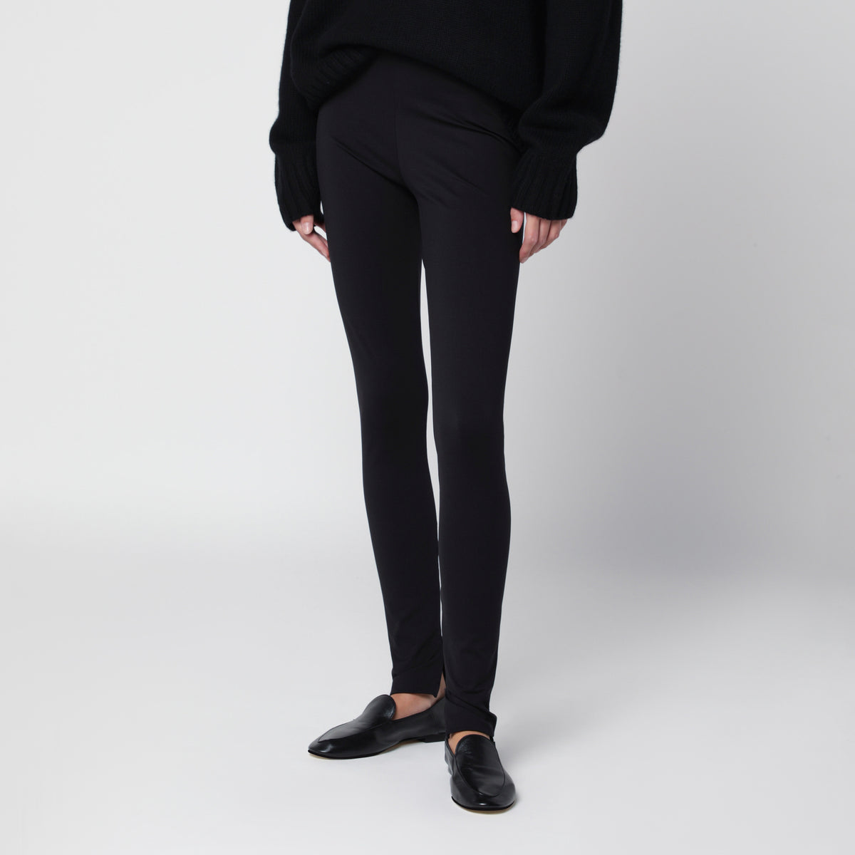 Millie black polyamide leggings