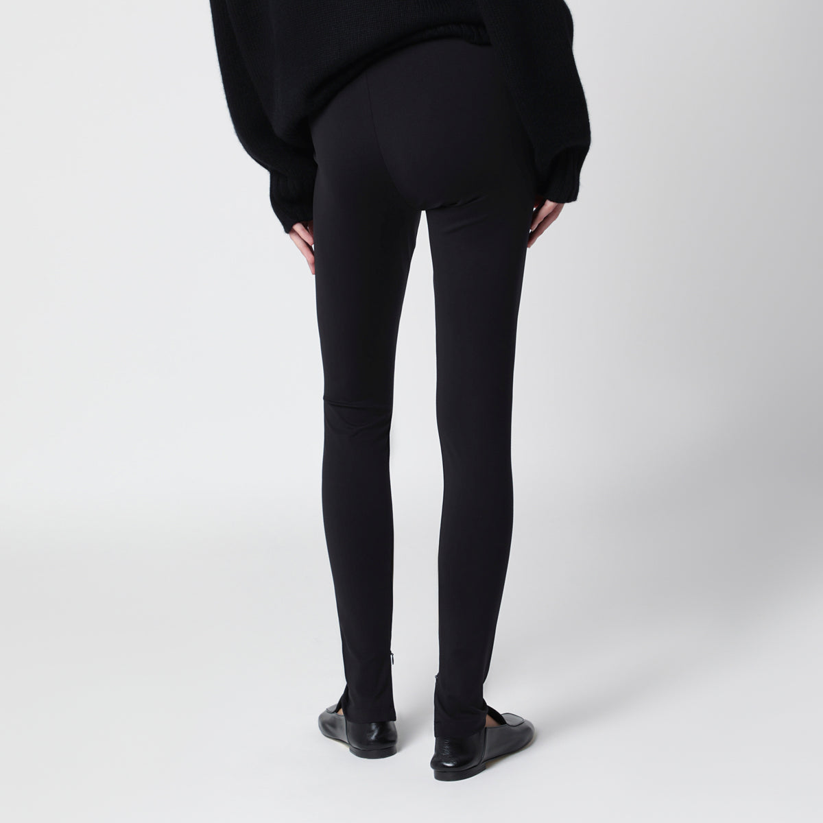 Millie black polyamide leggings