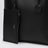 Borsa shopping Bold nera in pelle
