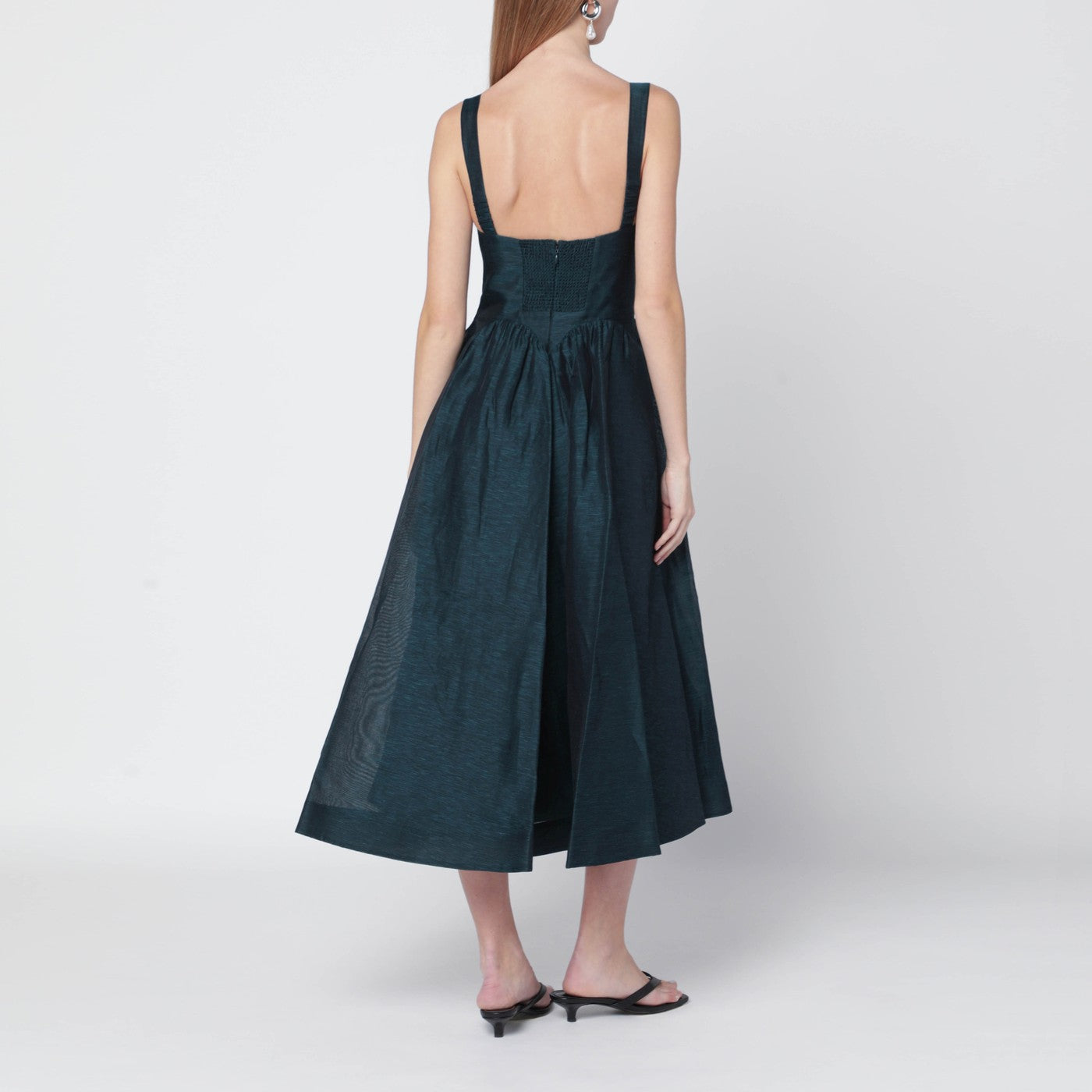 Rebellion draped midi dress
