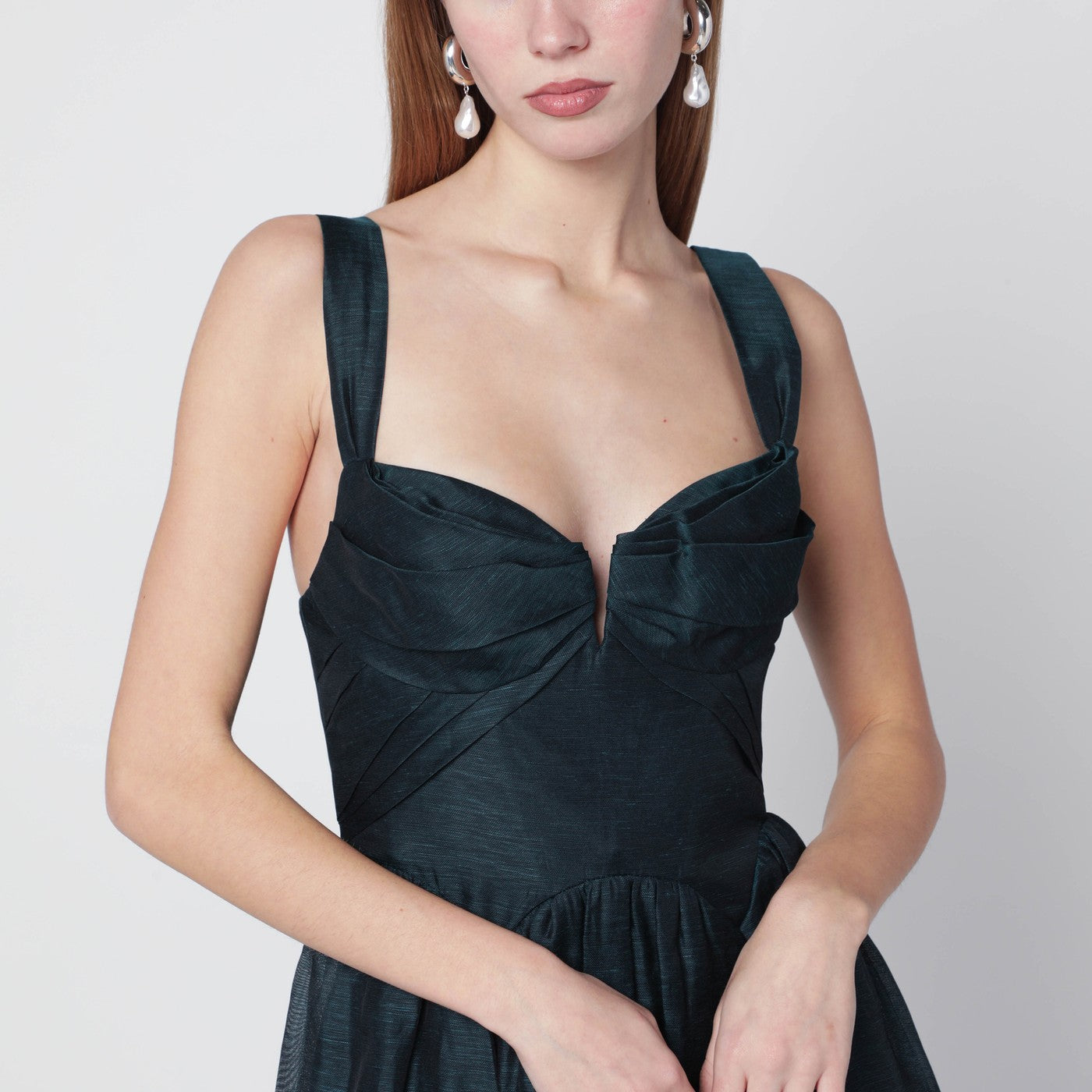 Rebellion draped midi dress