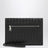 Small Intrecciato black leather document case