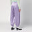Wide lilac silk pants