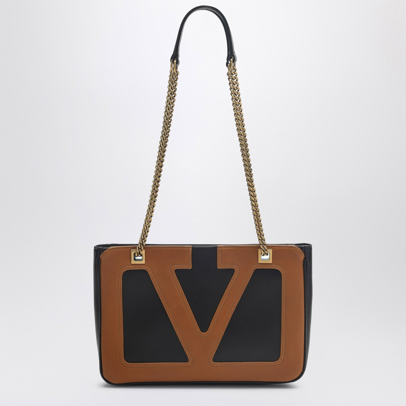Borsa piccola Viva Superstar nera/marrone