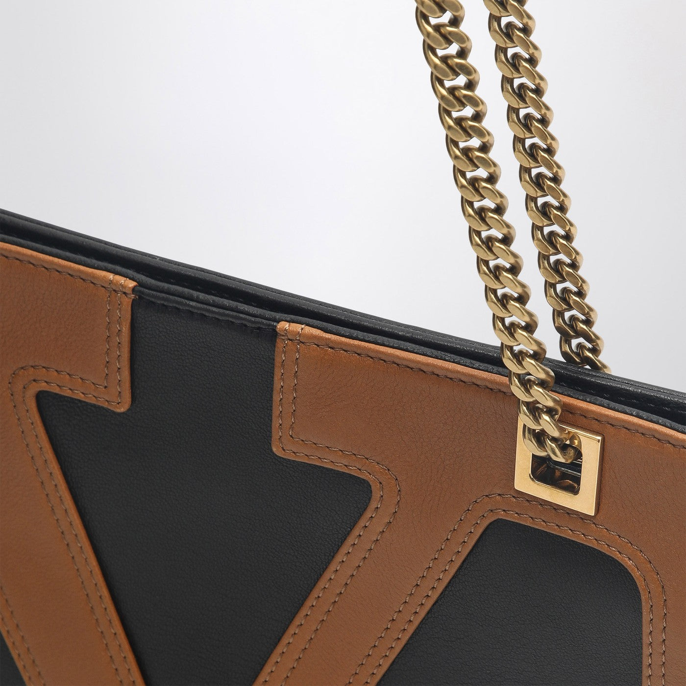Borsa piccola Viva Superstar nera/marrone