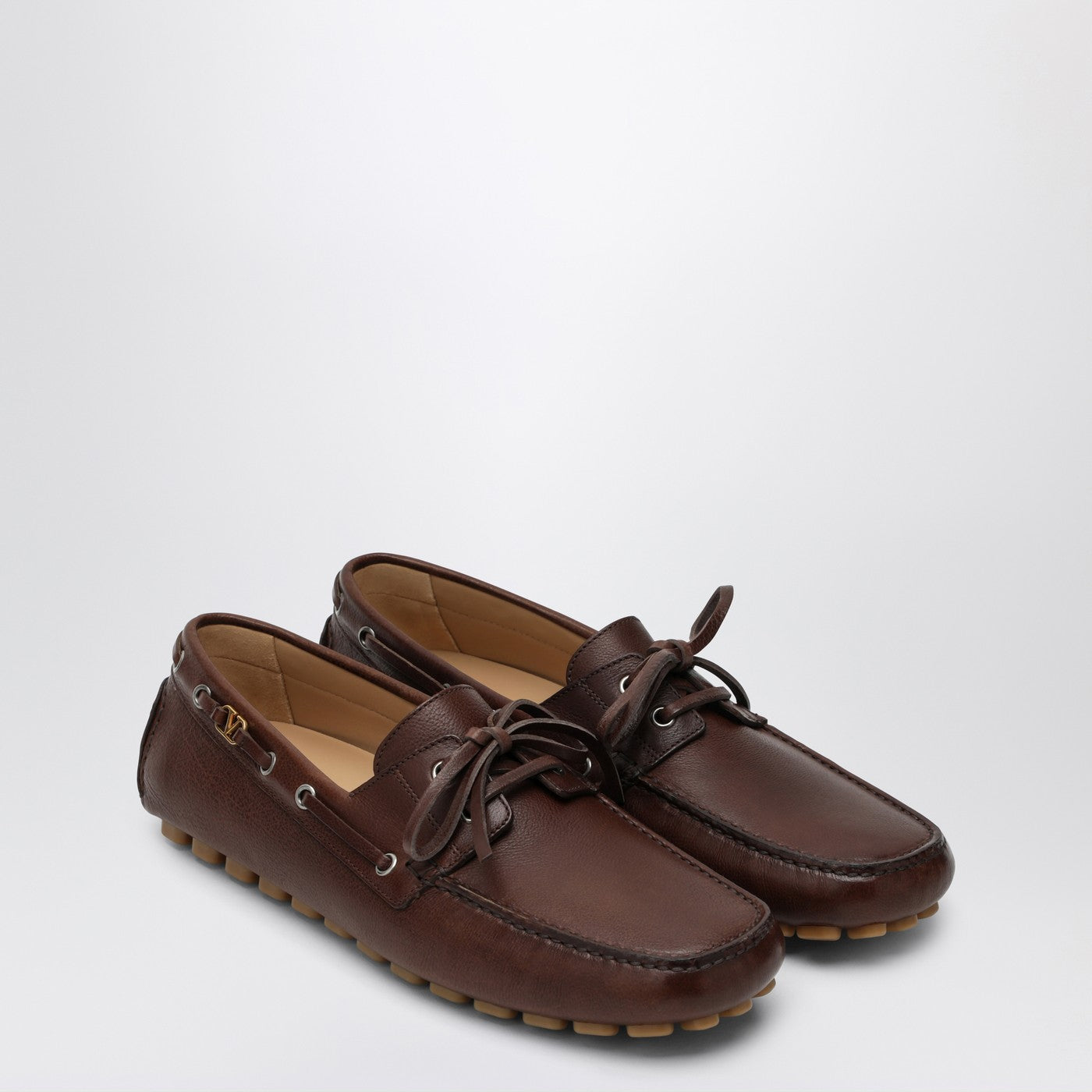 Mocassino Driver Fantaway in pelle marrone