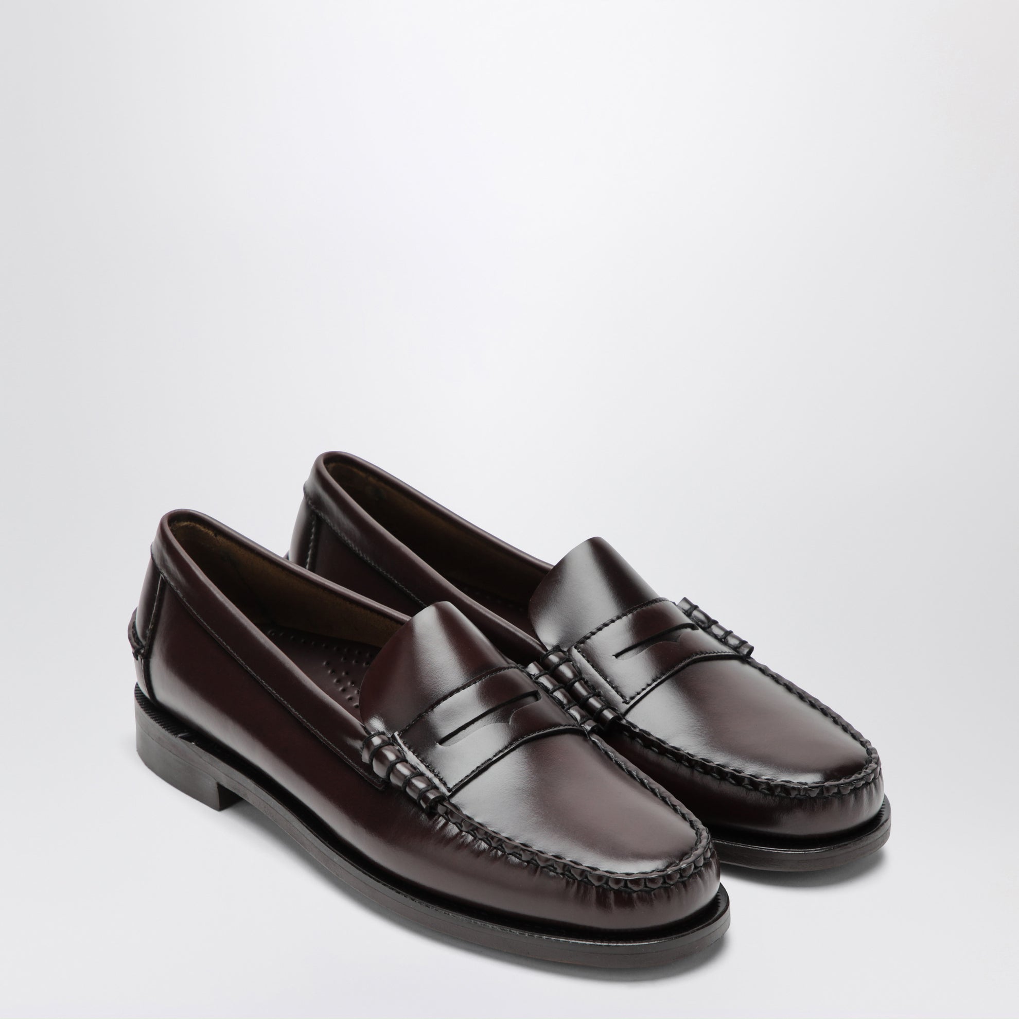 Mocassin classique Dan marron/bordeaux