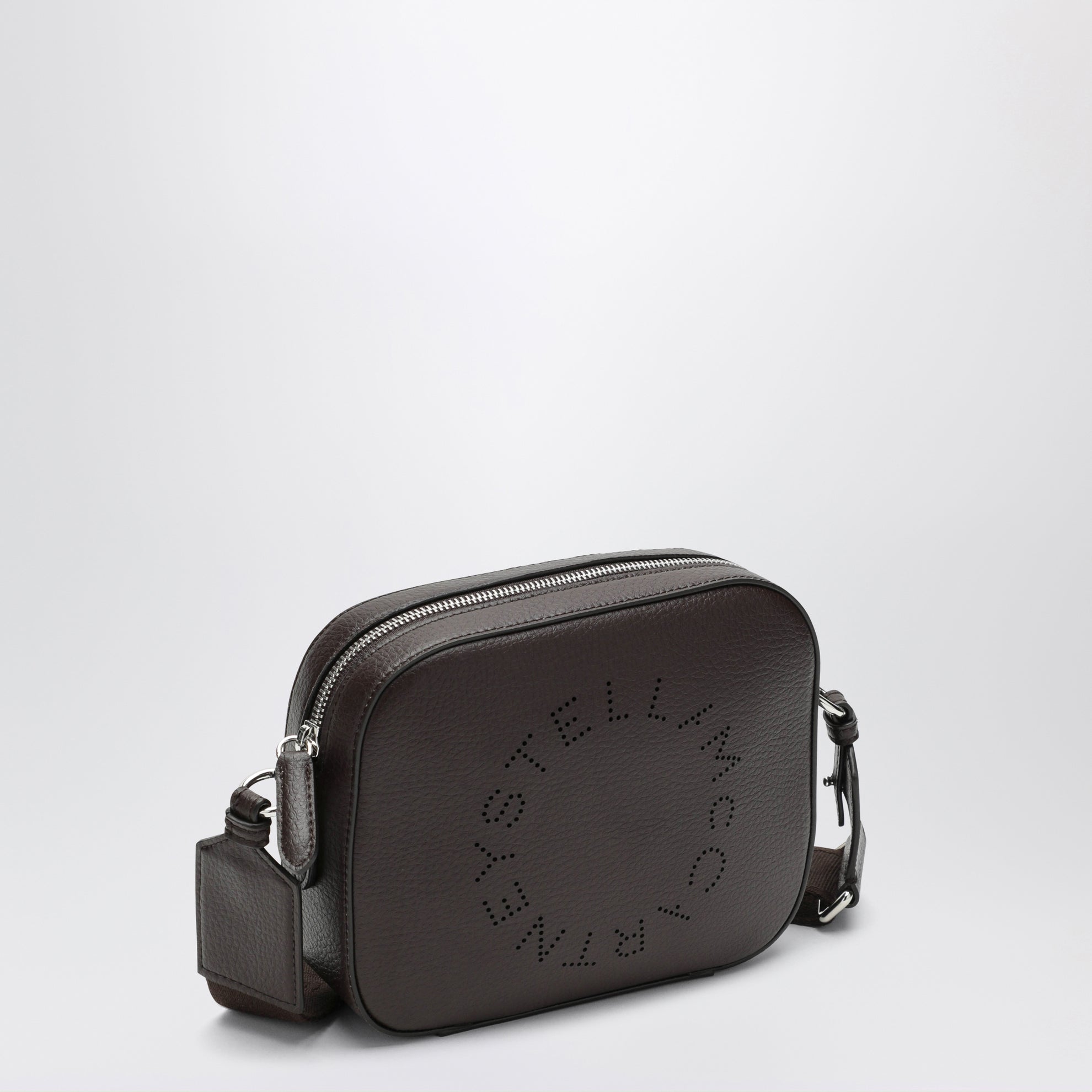 Borsa a tracolla mini chocolate in pelle vegana