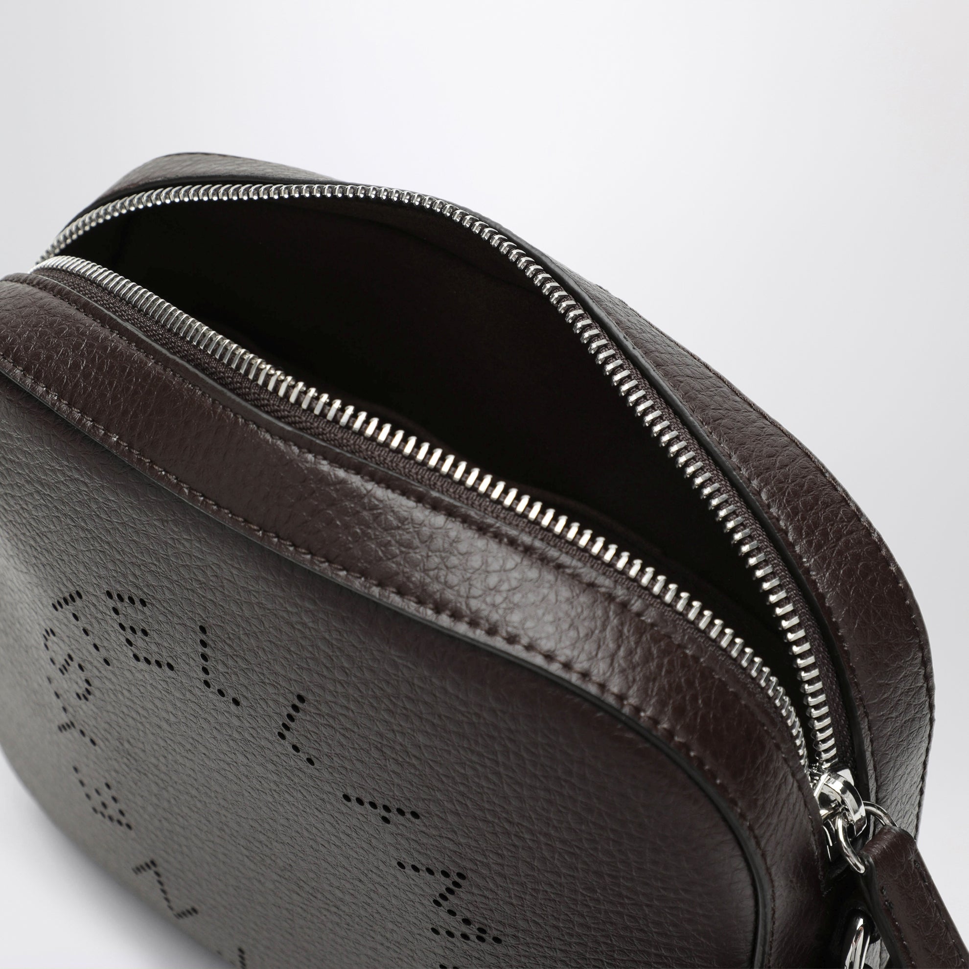 Borsa a tracolla mini chocolate in pelle vegana