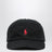 Cappello da baseball nero con ricamo logo