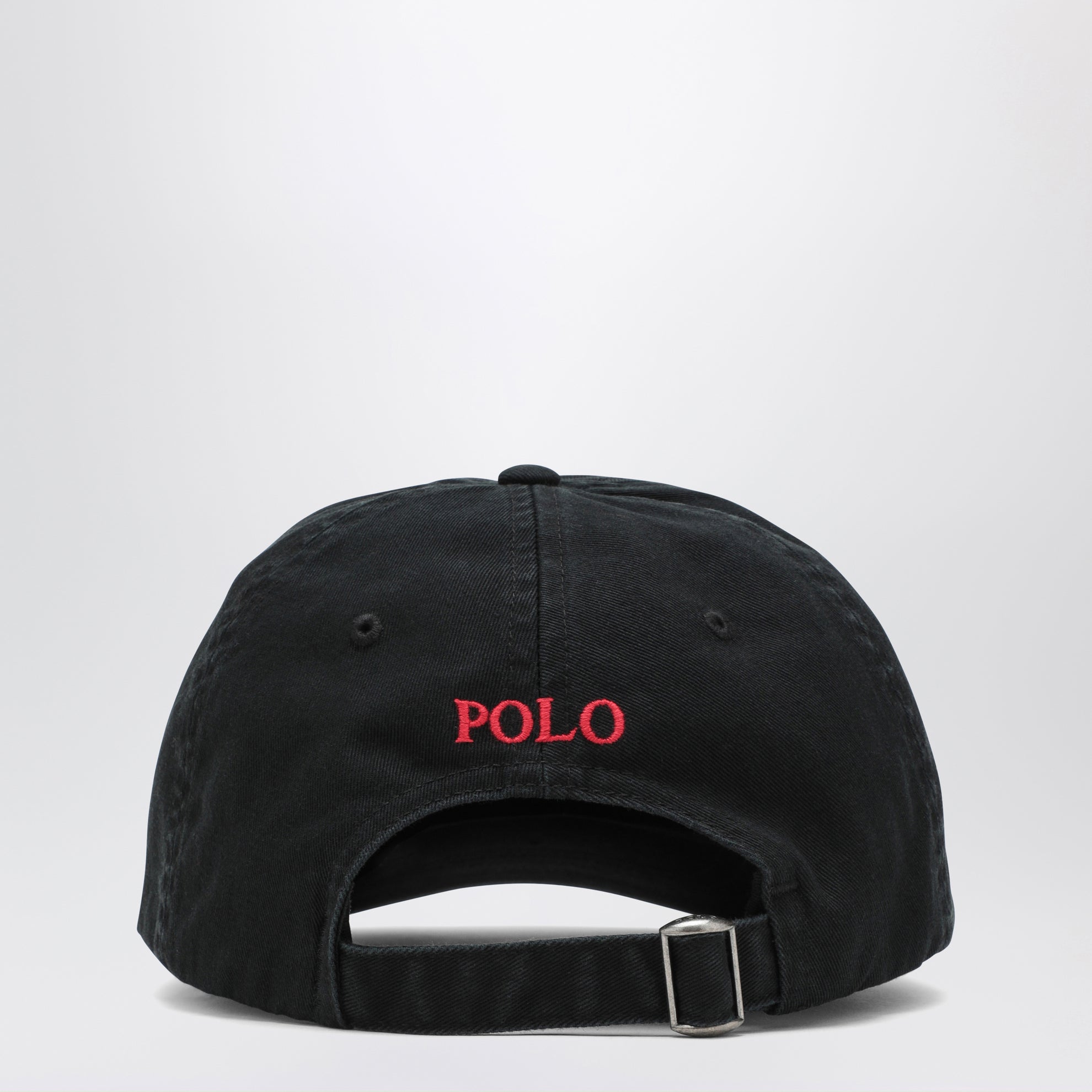Cappello da baseball nero con ricamo logo