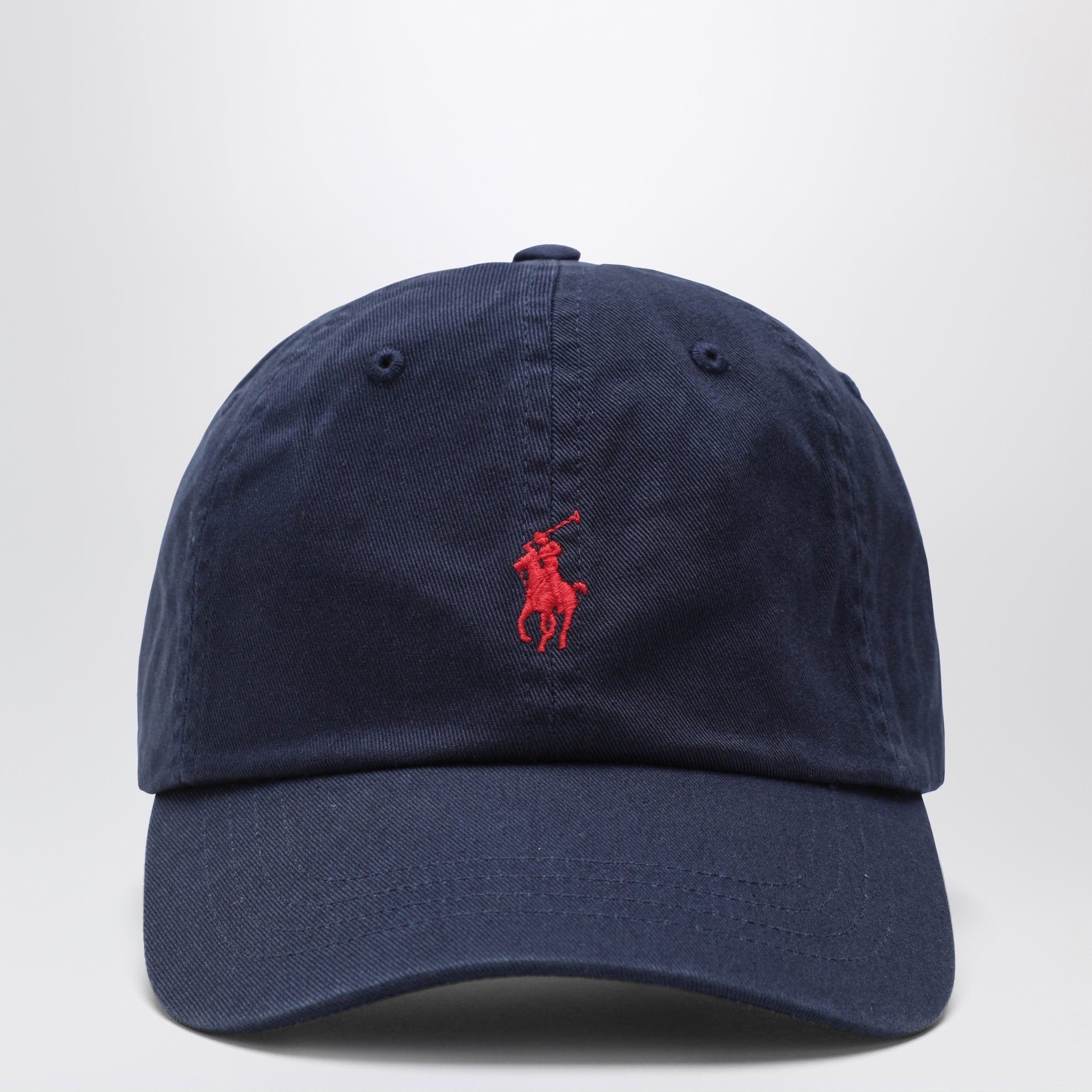 Newport Navy / Red Baseballkappe mit Logo