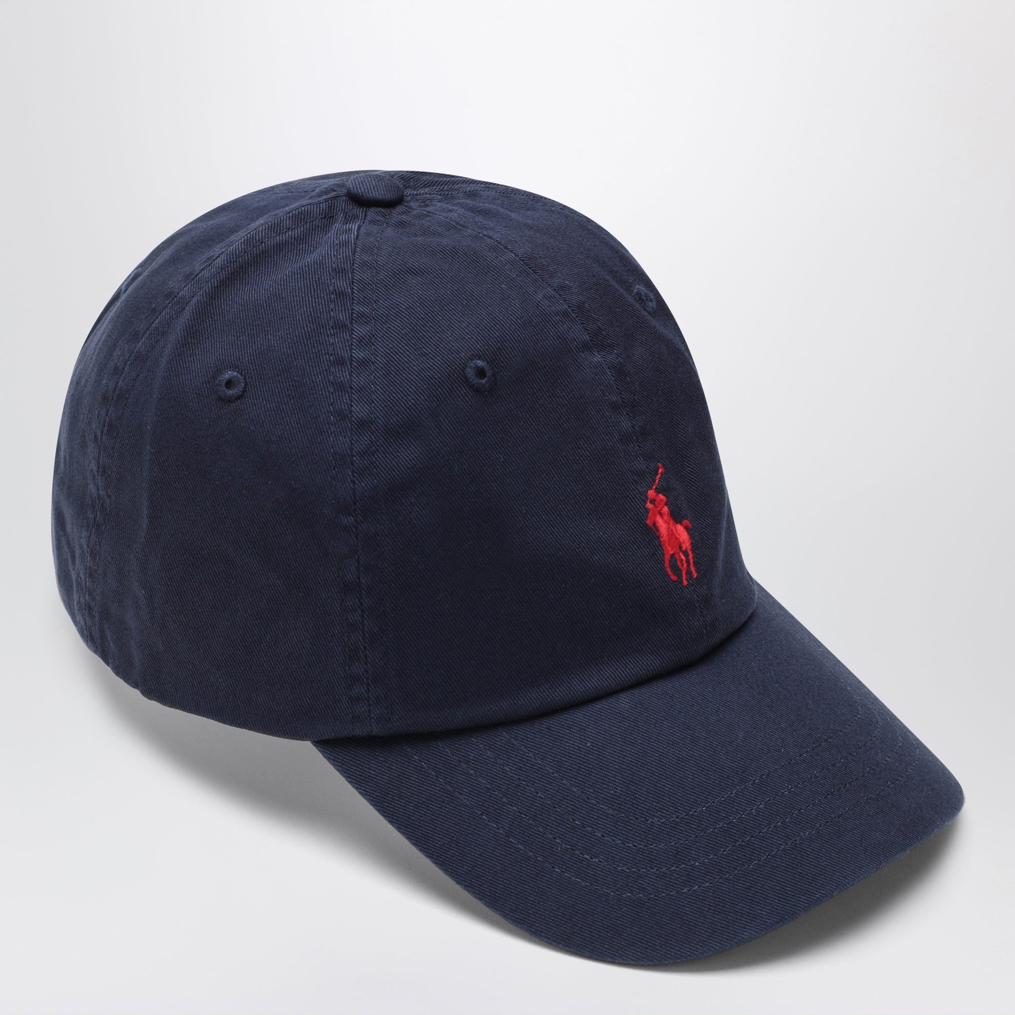 Newport Navy / Red Baseballkappe mit Logo