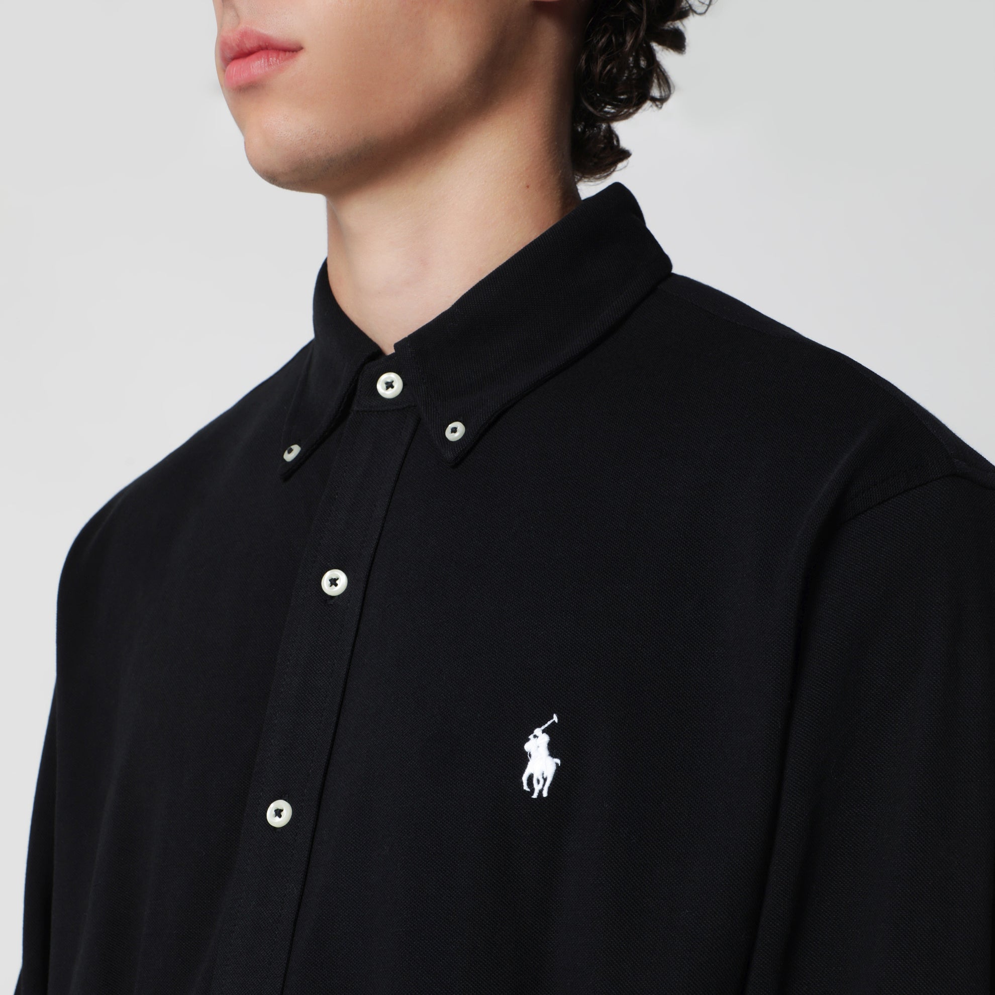 Camicia Featherweight Mesh nera