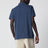 Polo Custom Slim-Fit en coton bleu marine chiné