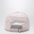 Cappello da baseball rosa chiaro con logo
