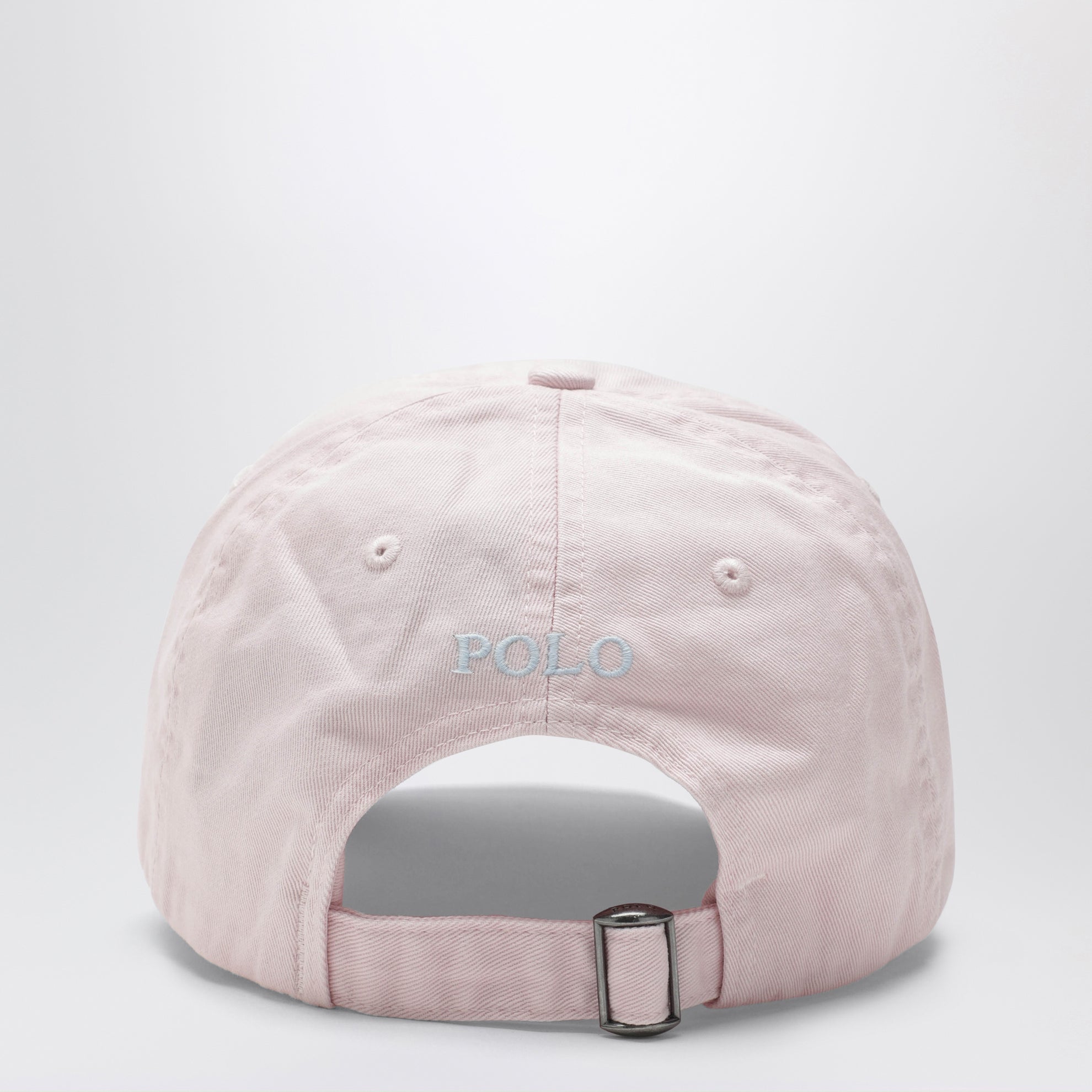 Cappello da baseball rosa chiaro con logo