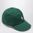 Cappello da baseball verde con logo