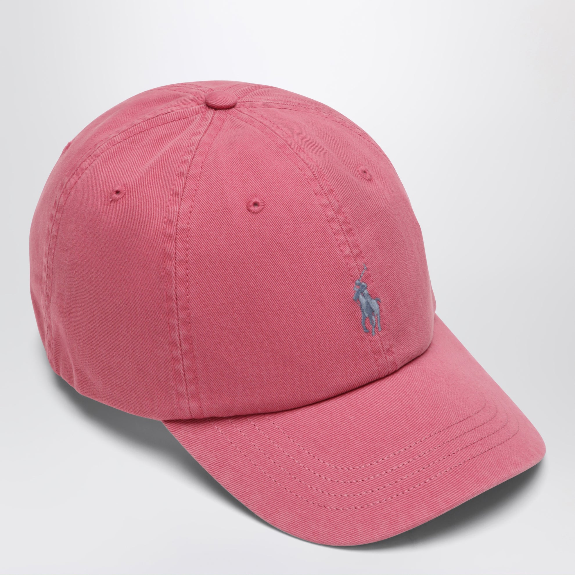 Cappello da baseball rosa con logo