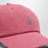 Cappello da baseball rosa con logo