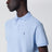 Light blue cotton Custom Slim-Fit polo shirt