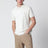 Cream-colored cotton Custom Slim-Fit polo shirt