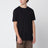 Black cotton T-shirt