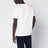 T-shirt blanc en coton Custom Slim-Fit
