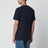 T-Shirt blau aus Baumwolle Custom Slim-Fit