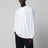 Weißes Baumwoll-Poloshirt Custom Slim-Fit