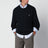 Hunter Navy Cotton Cable-Knit Sweater