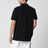 Schwarzes Custom Slim-Fit Poloshirt aus Baumwolle