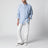 Camicia Oxford azzurra Custom-Fit