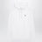 White hooded sweatshirt in cotton