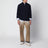 Maglione Hunter Navy in lana e cashmere