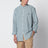 Camicia bianca/verde foresta a righe Slim-Fit Stretch