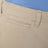 Beige cotton Big-Fit Shorts