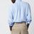 Light Blue Linen Button-Down Shirt