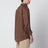 Custom-Fit linen shirt in hazelnut color