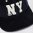 Casquette de baseball bleue en velours côtelé