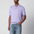 Polo en coton lilas