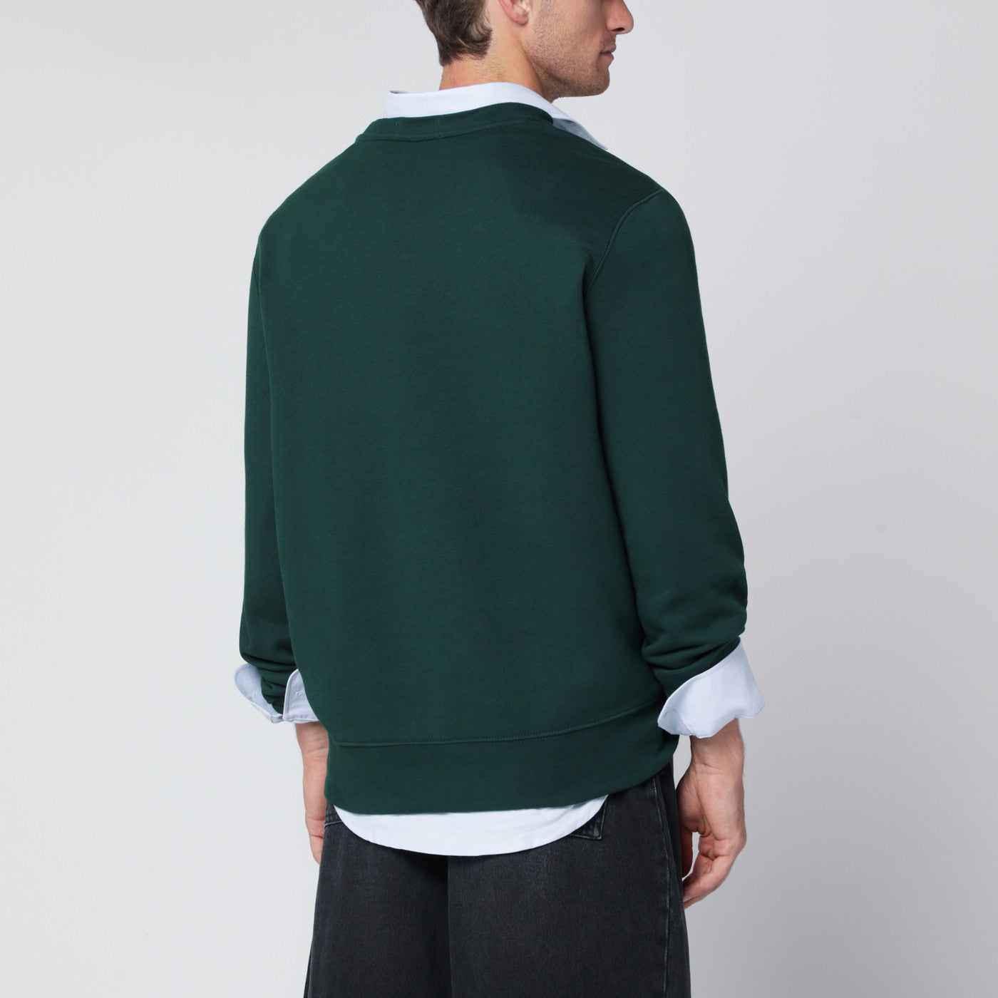 Moosgrünes Polo Bear Sweatshirt