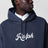 Felpa con cappuccio con stampa logo Relaxed-Fit