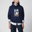 Felpa con cappuccio Polo Bear blu navy